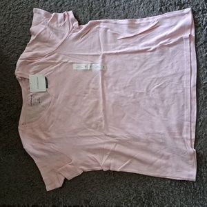 NWT Croft & Barrow pink T-shirt